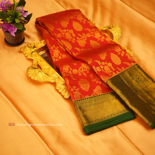 KANCHI RED SAREE