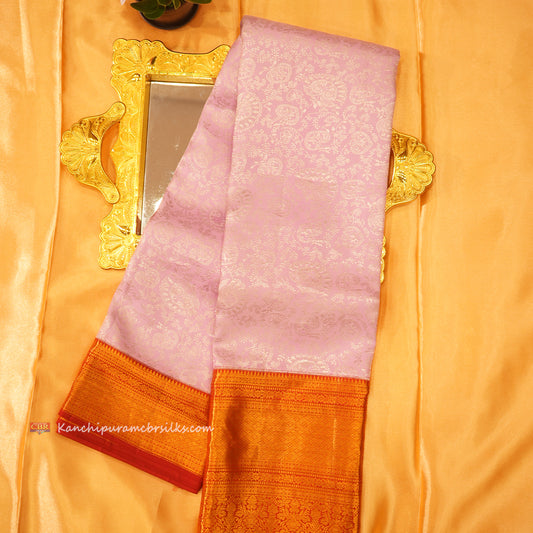 KANCHI BABY PINK SAREE