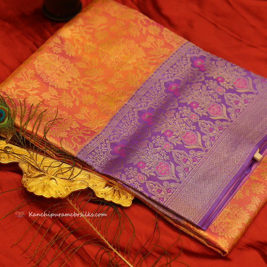 KANCHI CORAL PINGOLD SAREE