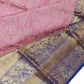 Purple Kanchipuram Silk Saree with Kili, Yanai, and Mayil Motifs