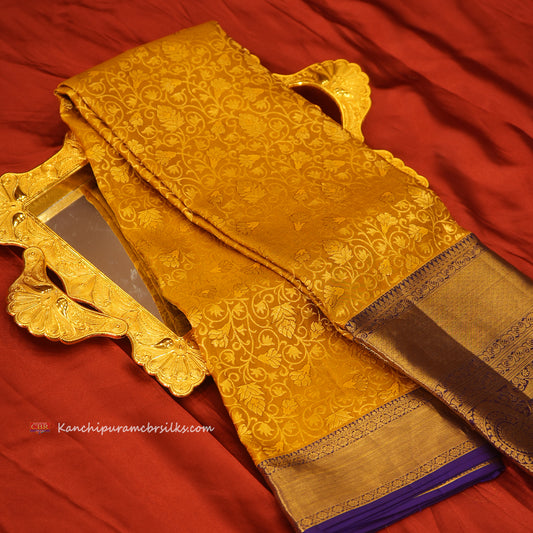 KANCHI MENTHI GREEN SAREE