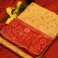 KANCHI PEACH GOLD SAREE