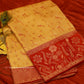 KANCHI PEACH GOLD SAREE