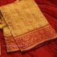 KANCHI PISTA GREEN SAREE