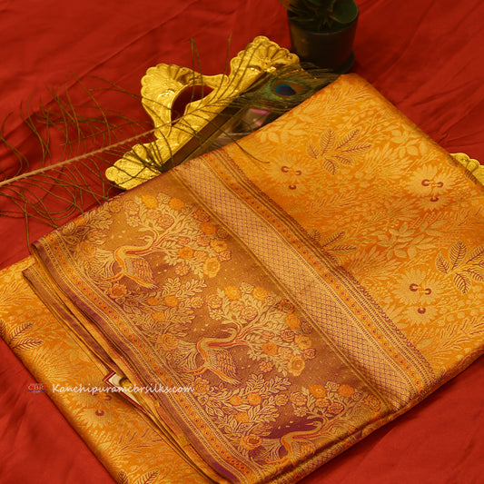 KANCHI ORANGE SAREE