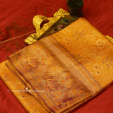 KANCHI ORANGE SAREE