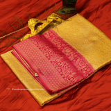 KANCHI GOLD PINK SAREE