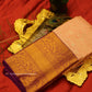 KANCHI MUSKMELON SAREE