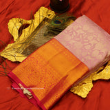 KANCHI LILAC PINK SAREE