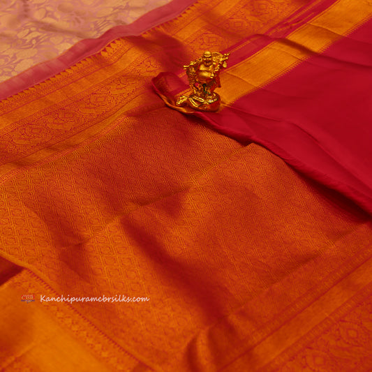 KANCHI LILAC PINK SAREE