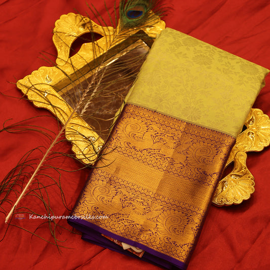 KANCHI APPLE GREEN SAREE