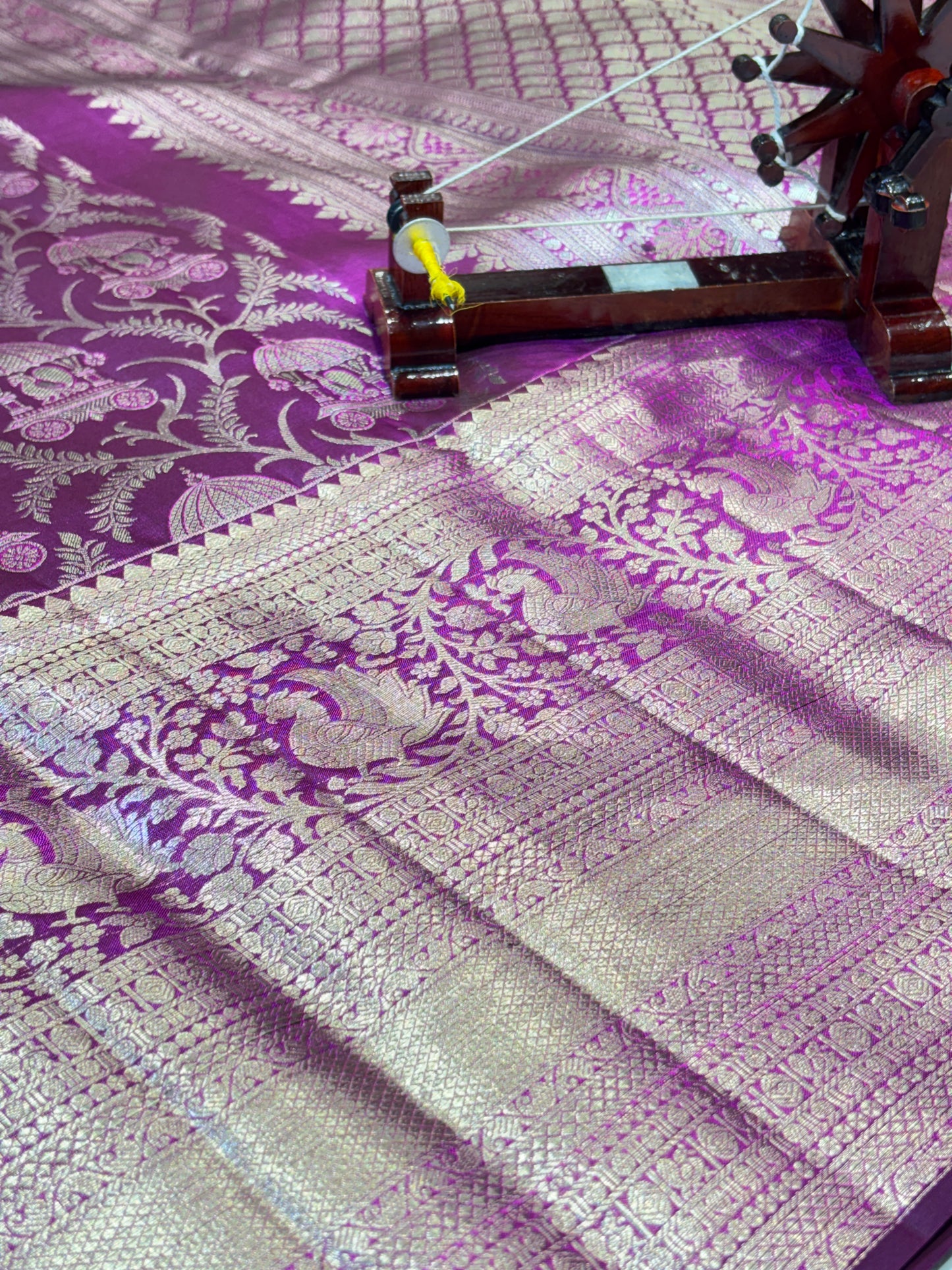 HANDLOOM SAREES SELF COMBINATION