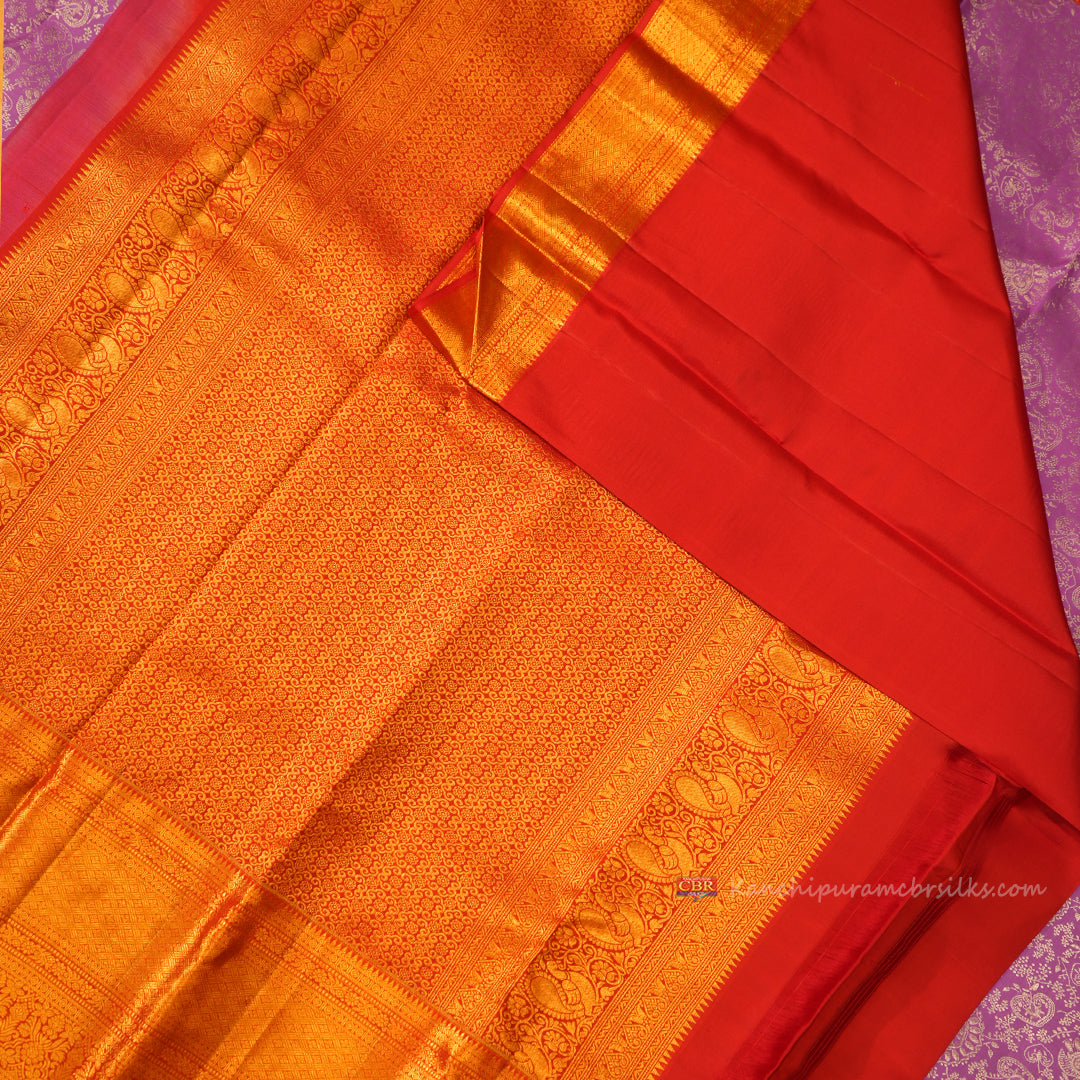 KANCHI LAVENDER SAREE