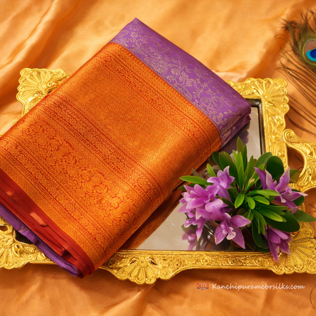 KANCHI LAVENDER SAREE