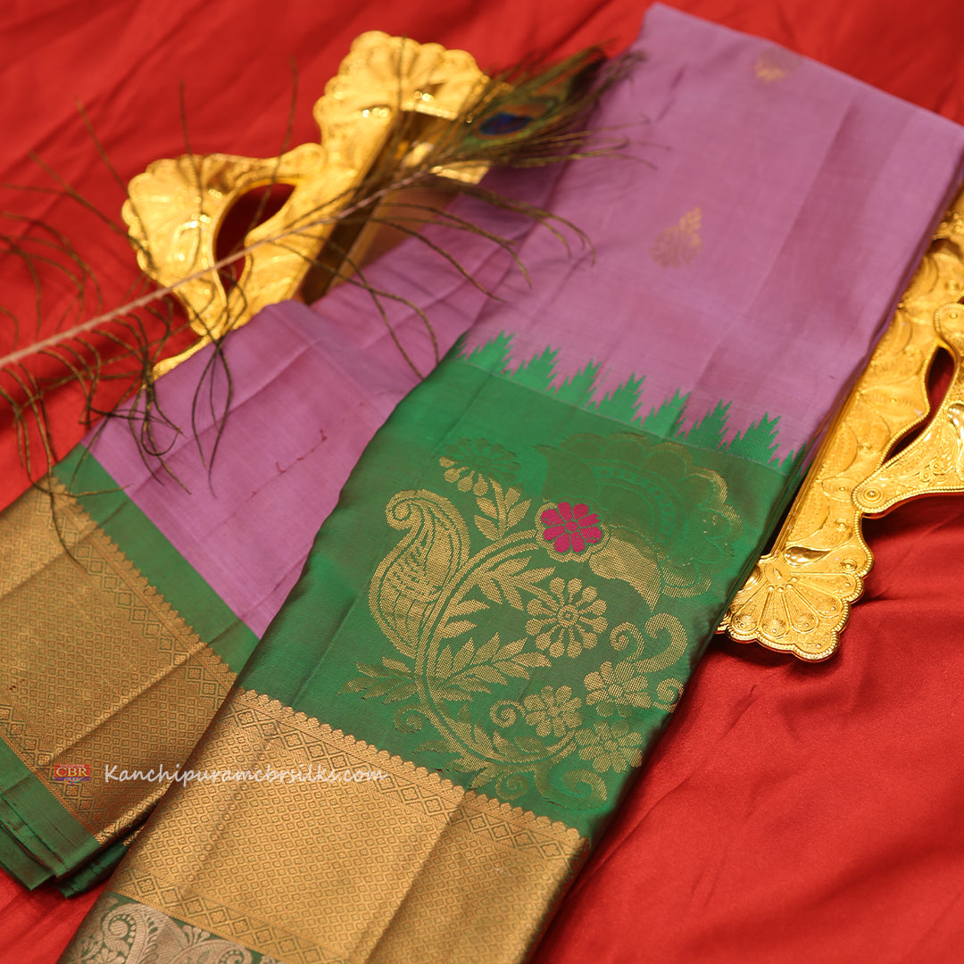 KANCHI LAVENDER SAREE