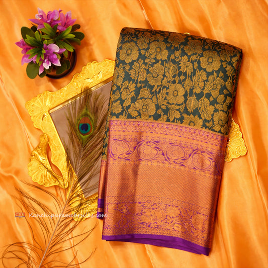 KANCHI PAACHI GREEN SAREE