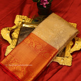 KANCHI CREAM COLD SAREE