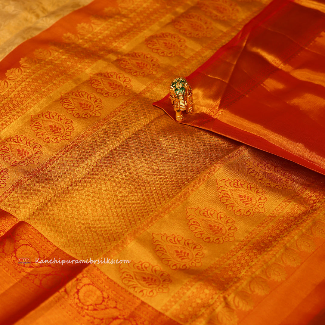 KANCHI CREAM COLD SAREE