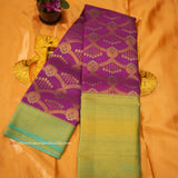 KANCHI MAGENTA WITH MEENAKARI SAREE