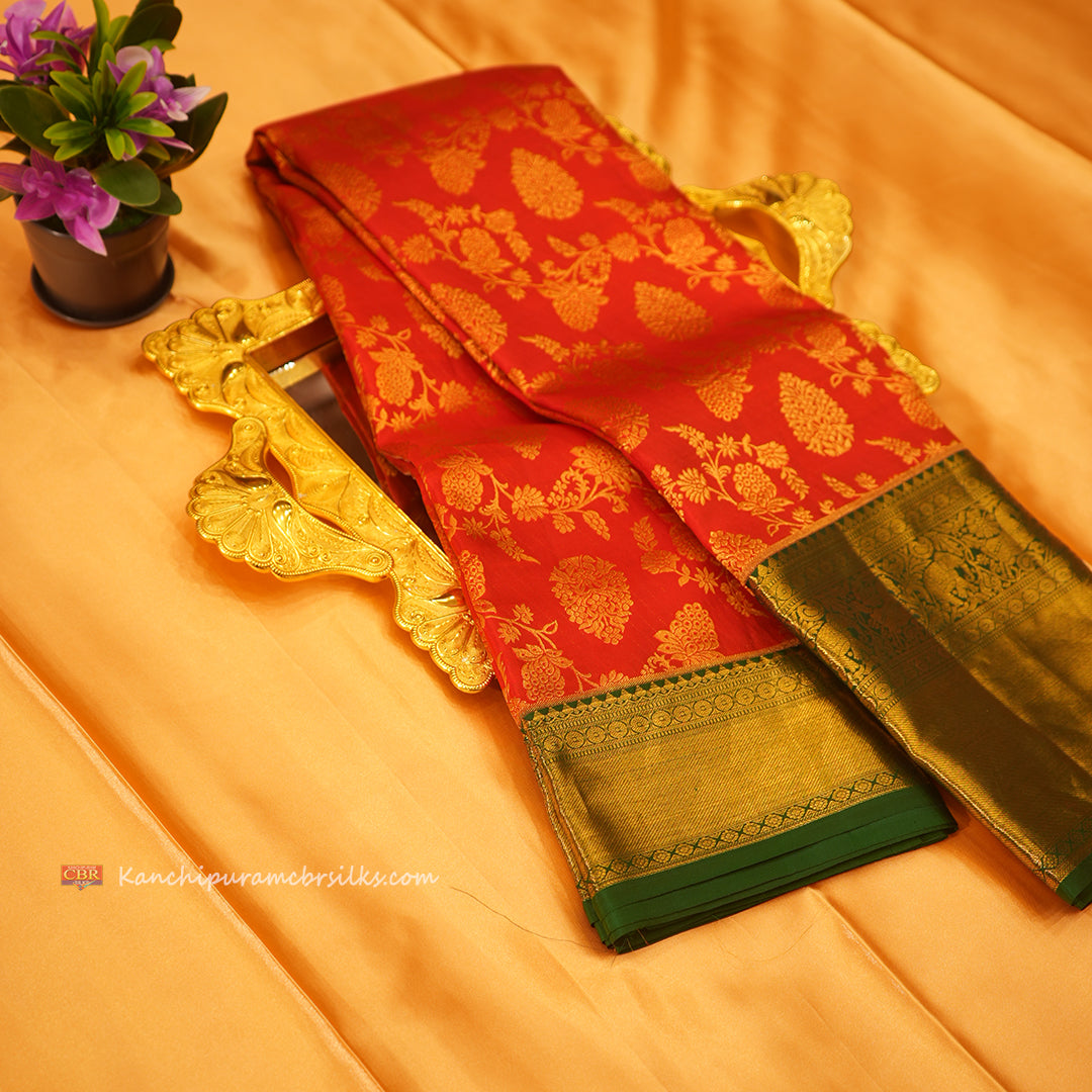 KANCHI RED SAREE