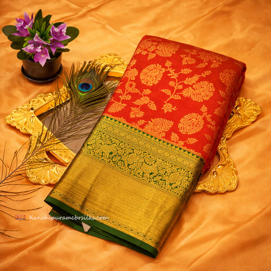 KANCHI RED SAREE