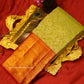 KANCHI LIME GREEN SAREE