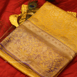KANCHI YELLOW GOLD SAREE
