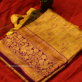 KANCHI SUNSHINE GOLD SAREE