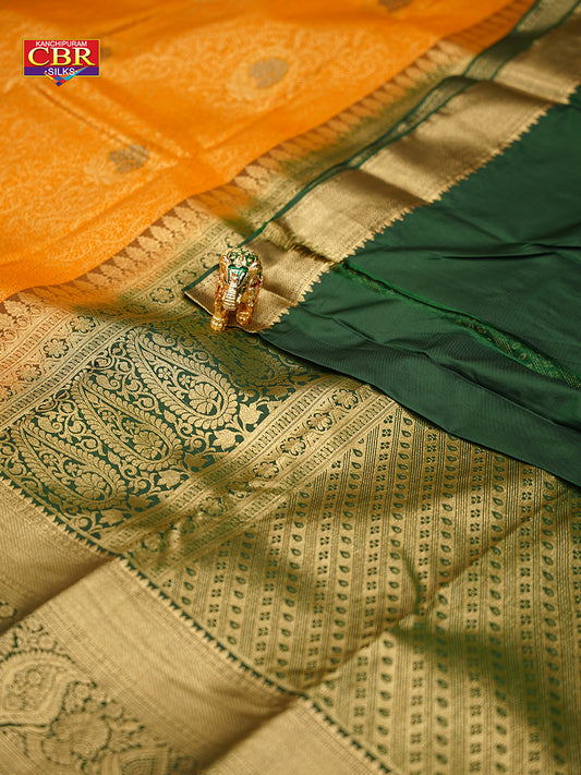 MANGO YELLOW SAREE