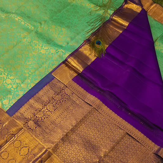 KANCHI RAMA GREEN SAREE