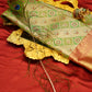 KANCHI GOLD GREEN SAREE