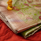 KANCHI PESTEL GREEN SAREE