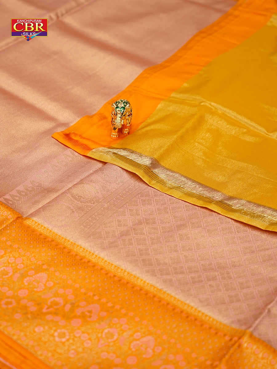 KANCHI PEACH SAREE
