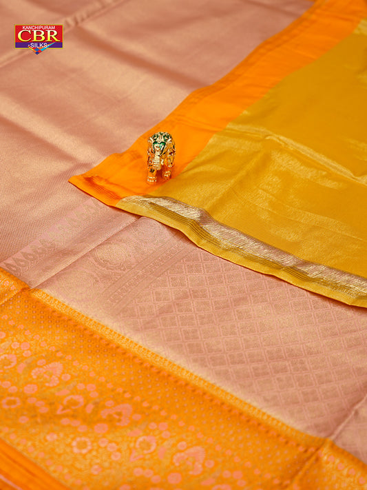KANCHI PEACH SAREE