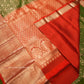 KANCHI DARK GREEN SAREE