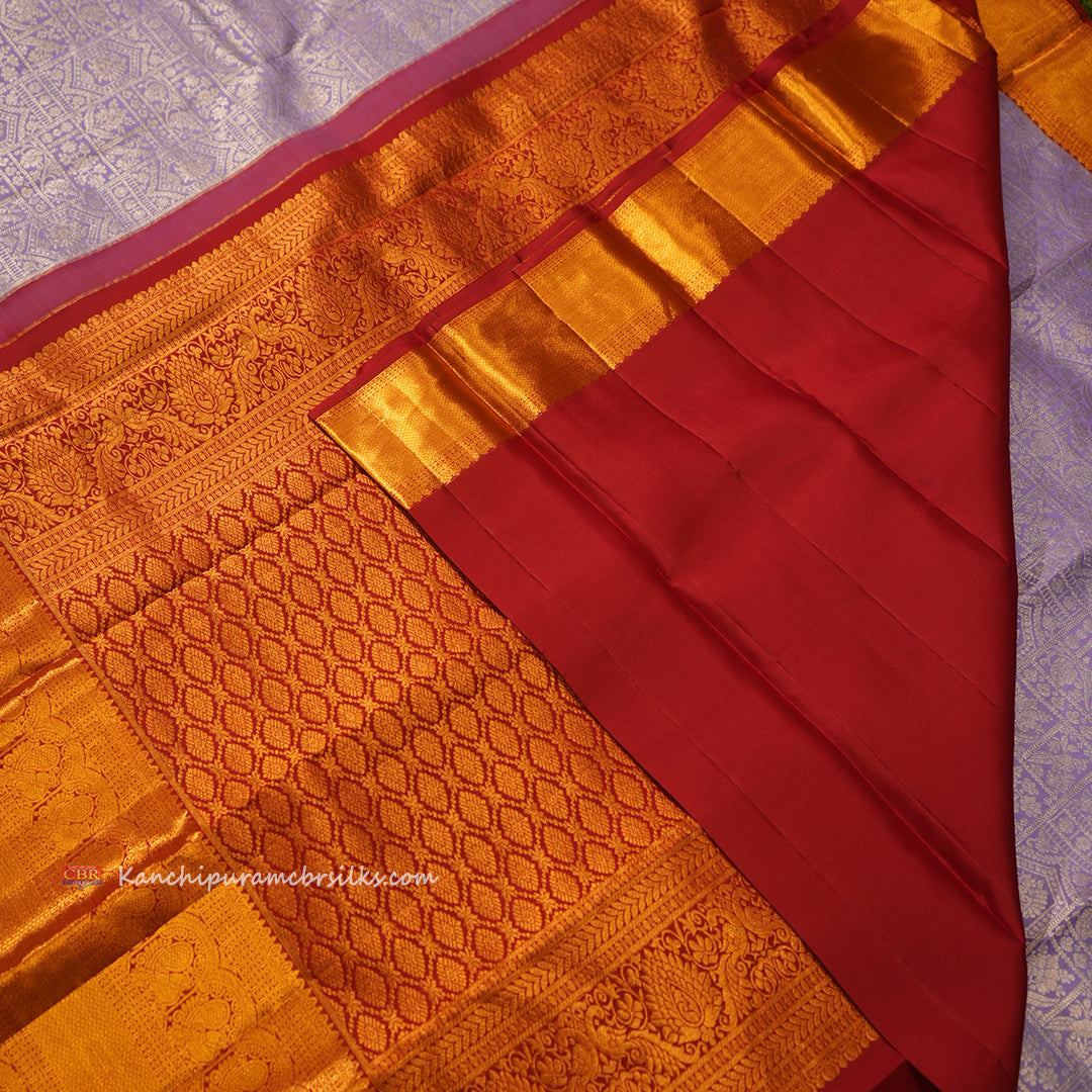 KANCHI DARK LAVENDAR SAREE